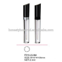 2015 New Square Style Empty Clear 2.5ML Short Lip Gloss Tube